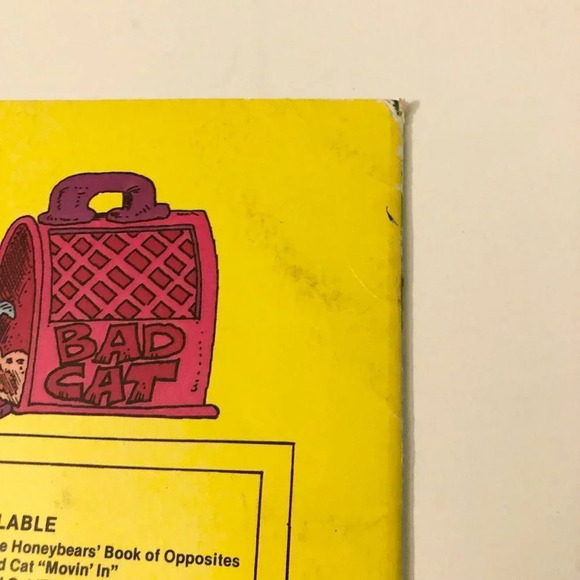Vtg 1983 Bad Cat Movin In Book David Vincent Jack White - Picture 3 of 15